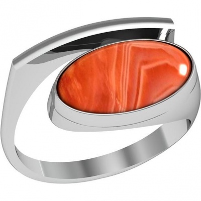 

Кольцо из серебра с родохрозитом р. 20 ПРИВОЛЖСКИЙ ЮВЕЛИР 281834-RH, 281834-RH