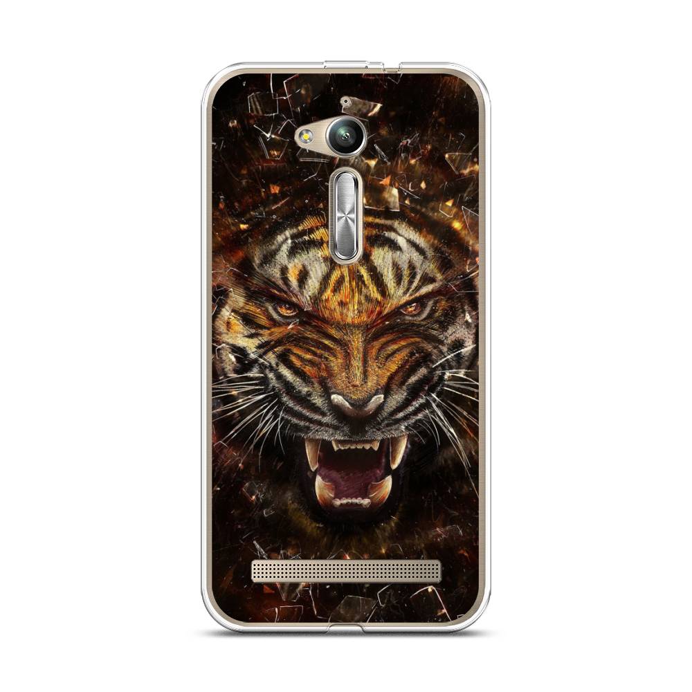 

Чехол Case Place 41750-1 для Asus ZenFone Go (ZB500KG) "Тигр осколки", 41750-1
