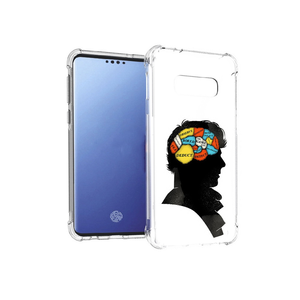 

Чехол MyPads Tocco для Samsung Galaxy S10E темный рисунок (PT145748.492.640), Прозрачный, Tocco