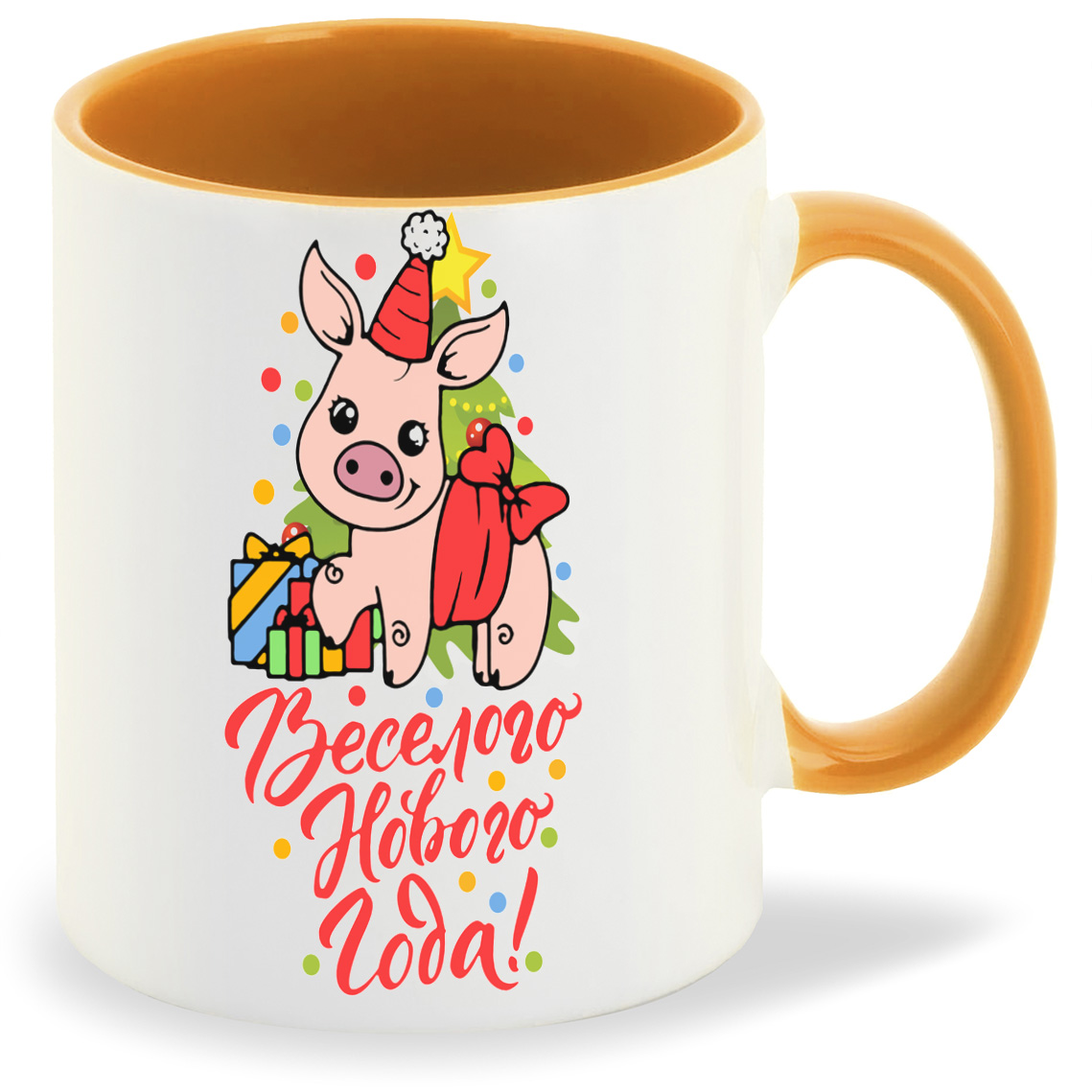 

Кружка CoolPodarok Веселого нового года, Веселого нового года
