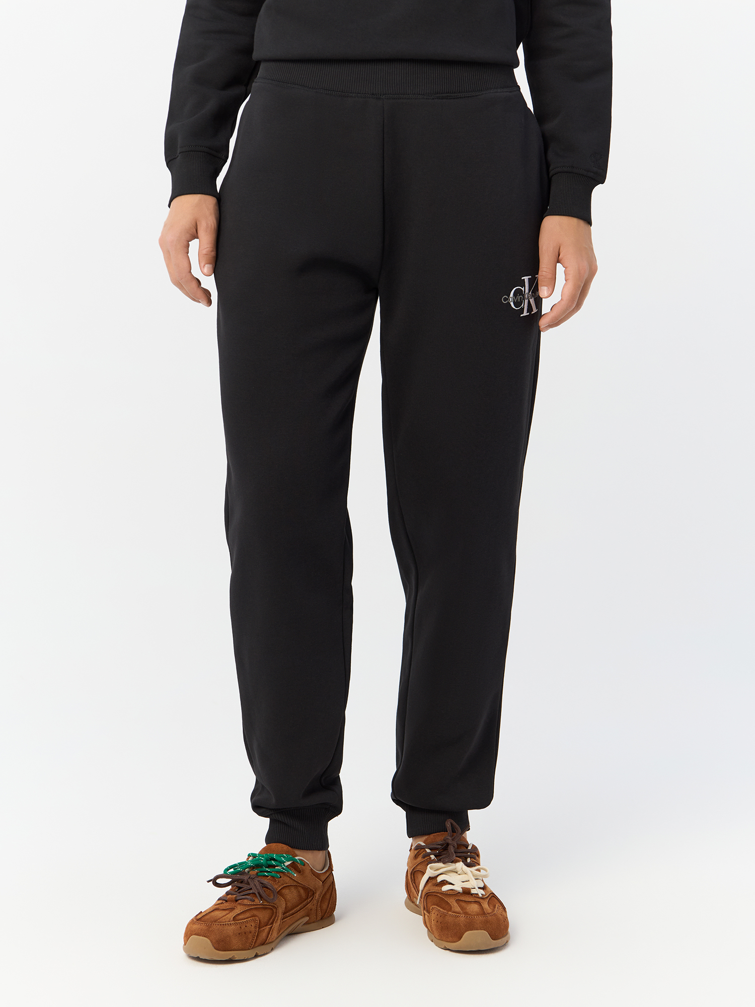 

Спортивные брюки женские Calvin Klein Jeans J20J223590 черные S, Черный, J20J223590