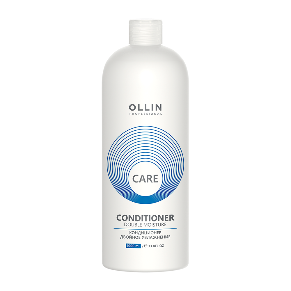 фото Кондиционер для волос ollin professional double moisture 1 л