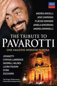 

The Tribute to Pavarotti - One Amazing Weekend in Petra, 2 DVD