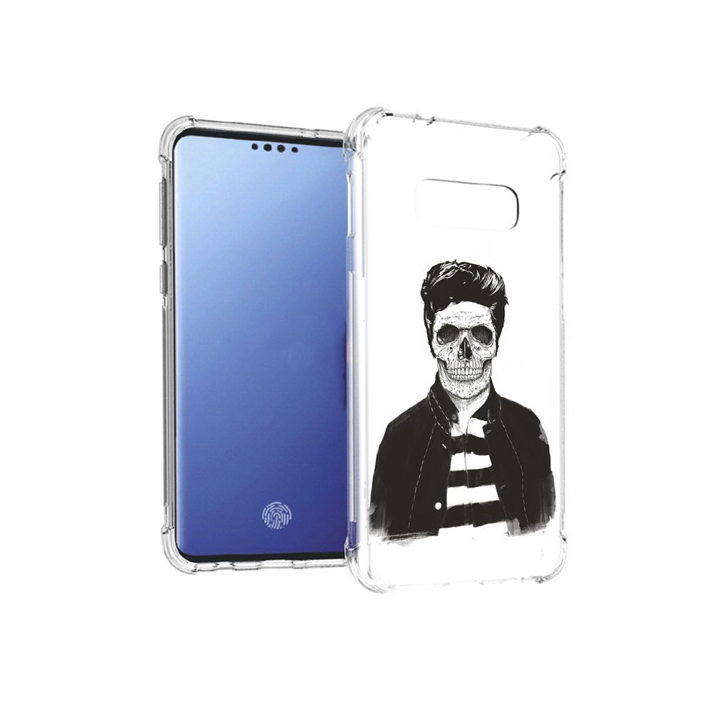 

Чехол MyPads Tocco для Samsung Galaxy S10E скелет (PT145748.492.604), Прозрачный, Tocco