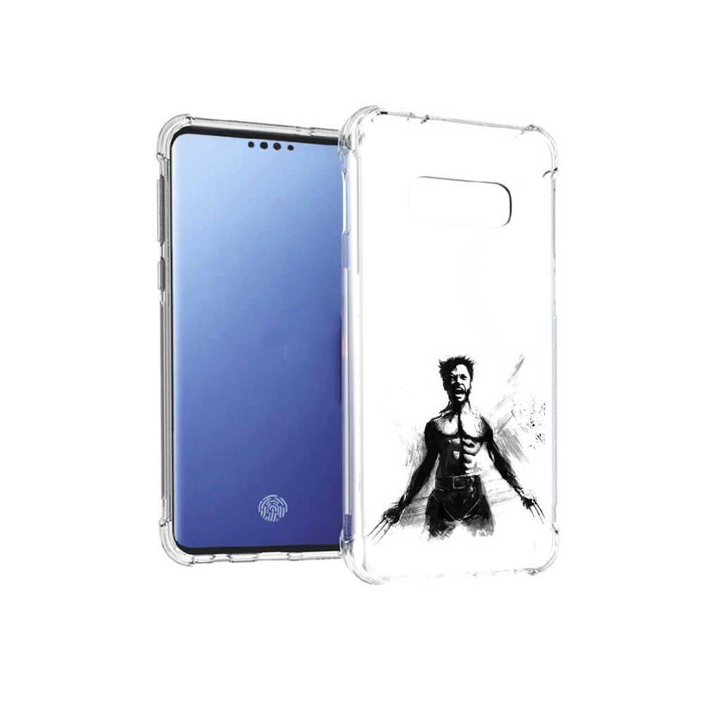 

Чехол MyPads Tocco для Samsung Galaxy S10E росомаха (PT145748.492.587), Прозрачный, Tocco