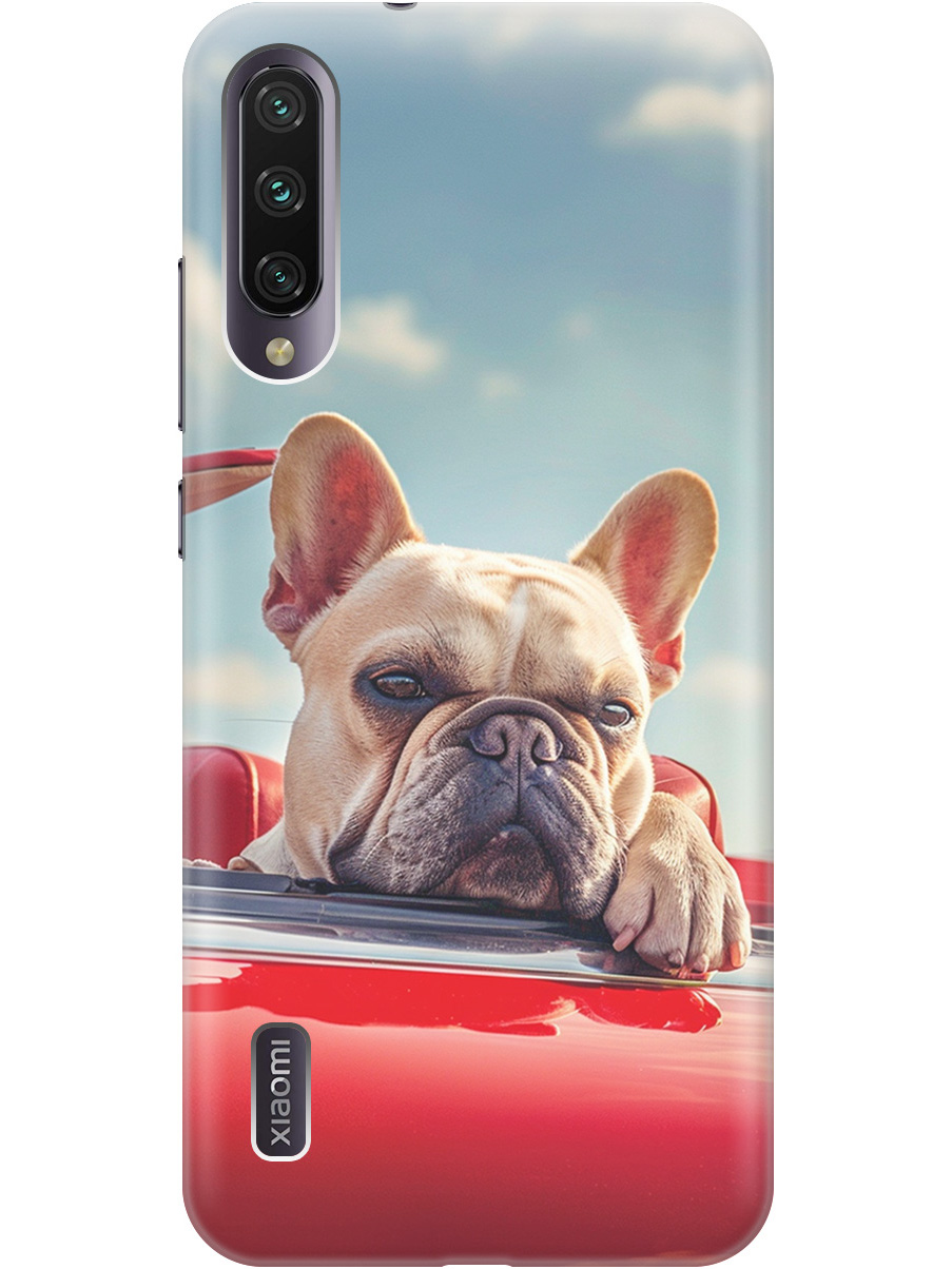 

Силиконовый чехол на Xiaomi Mi A3 / CC9e с принтом "Бульдог в кабриолете", Прозрачный;бежевый;голубой;красный, 721701012