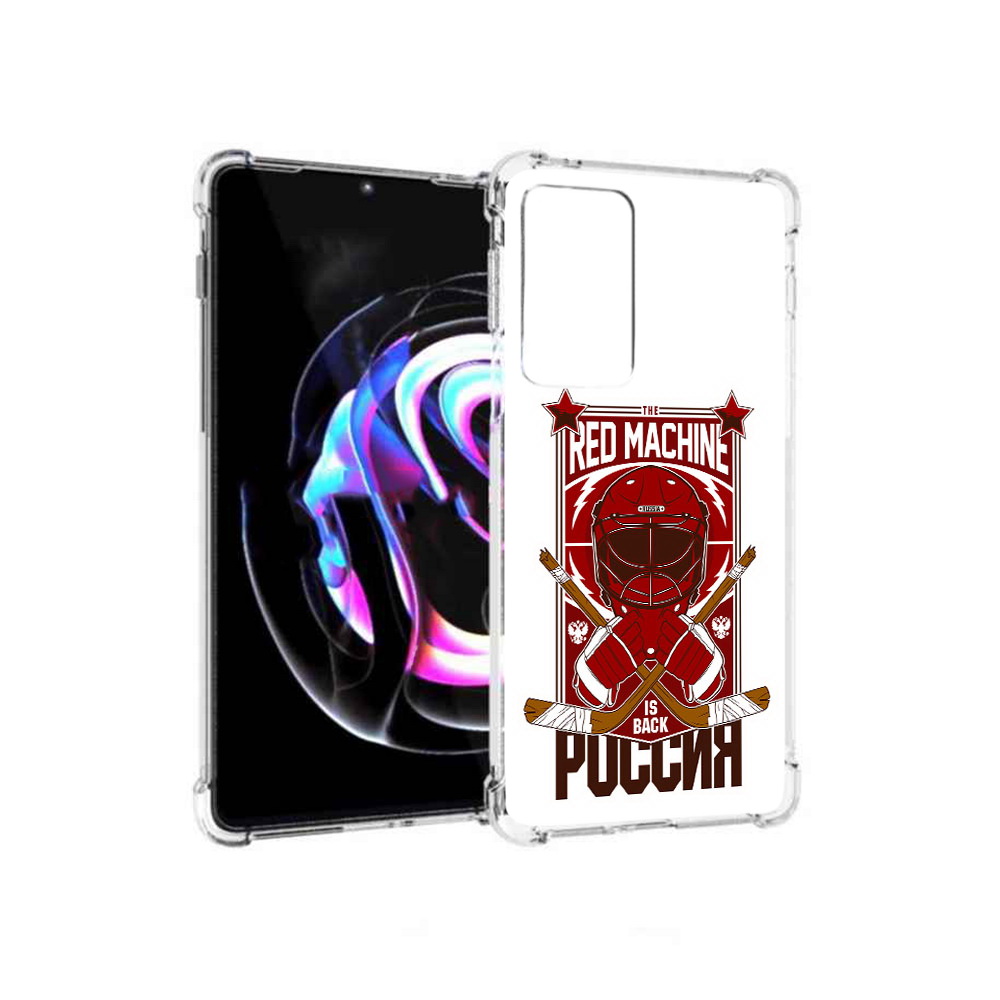 

Чехол MyPads Tocco для Motorola Moto Edge 20 Pro хоккей россия (PT227063.364.666), Прозрачный, Tocco