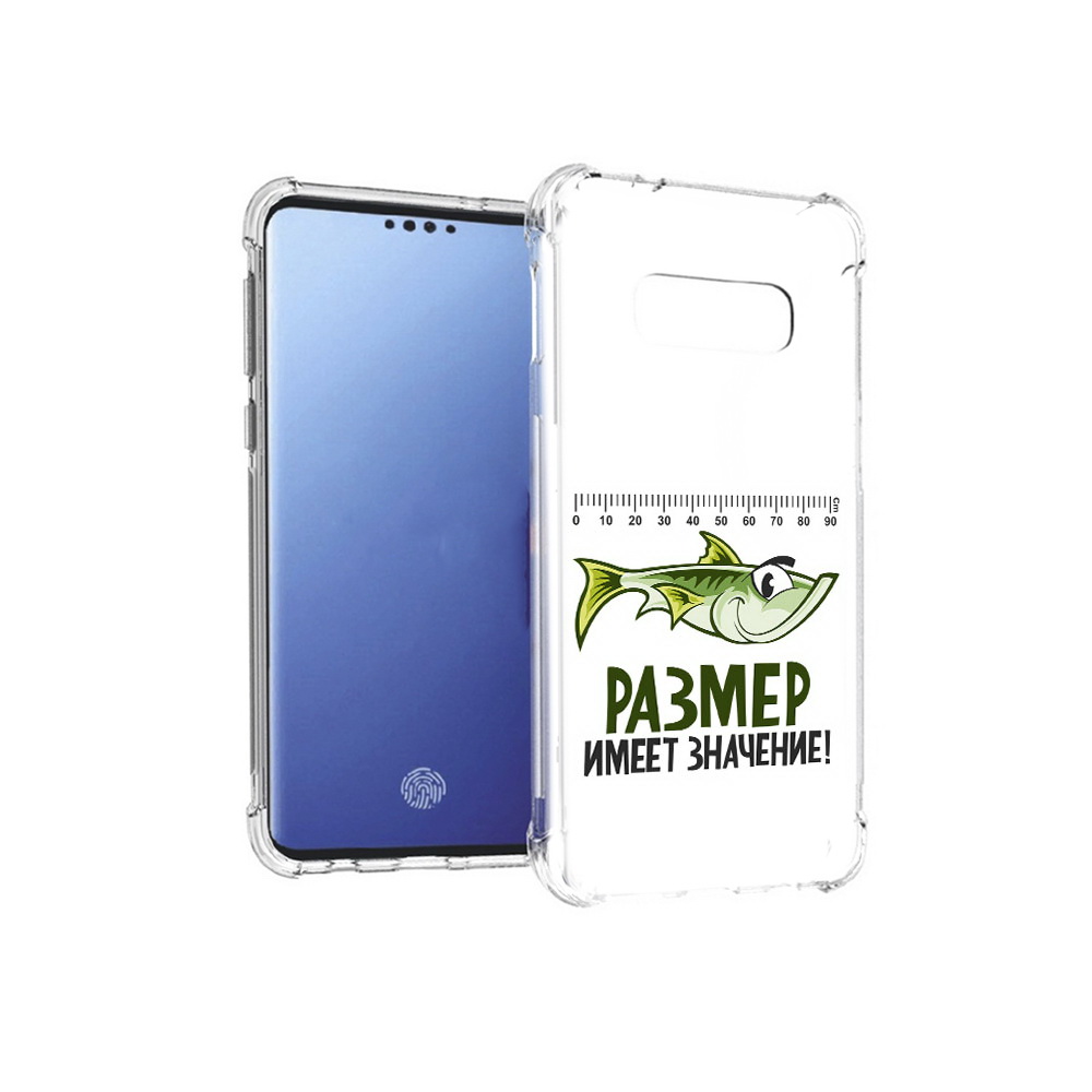 

Чехол MyPads Tocco для Samsung Galaxy S10E размер не имеет значения (PT145748.492.569), Прозрачный, Tocco
