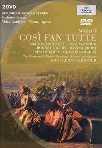 

MOZART: Cosi fan tutte, 2 DVD