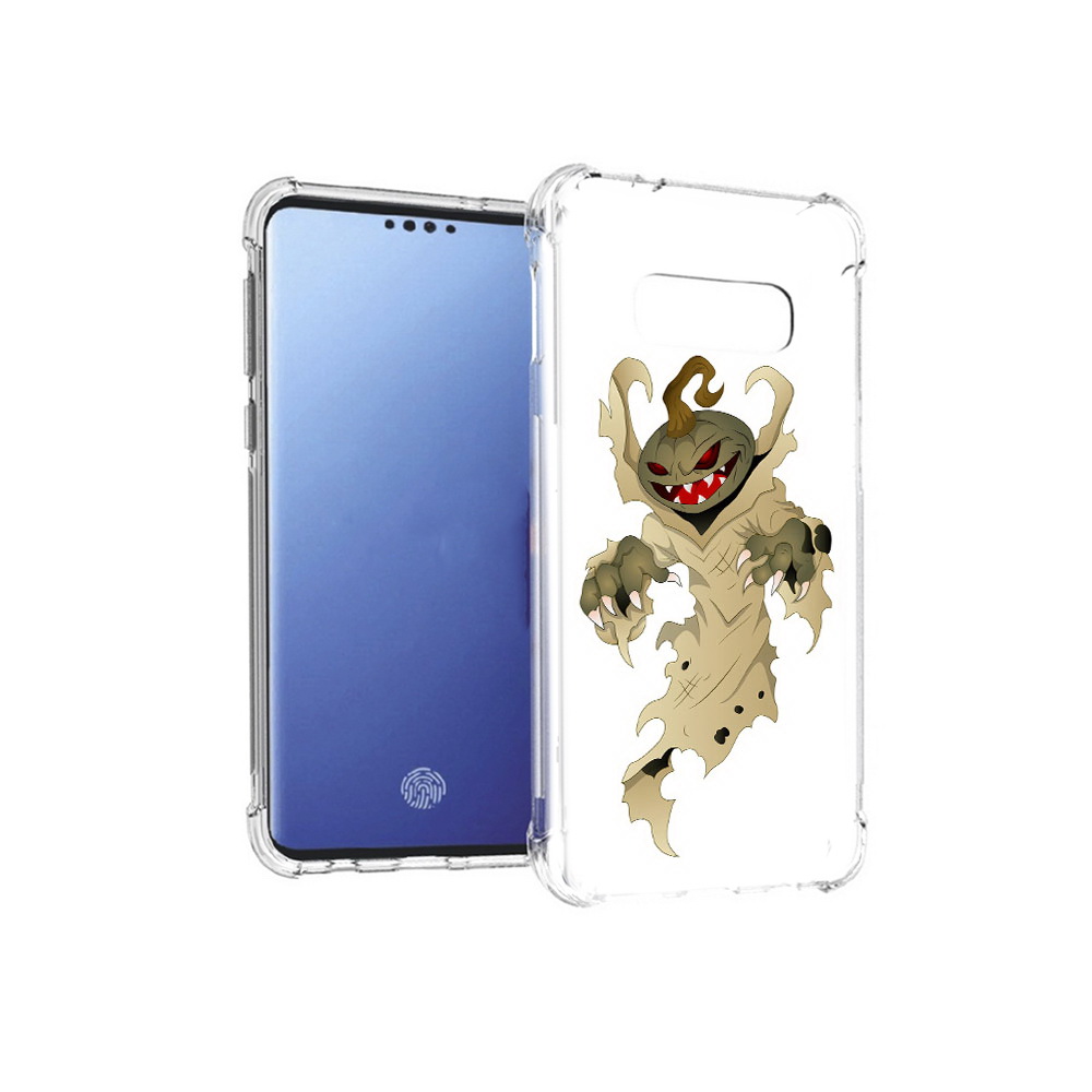 

Чехол MyPads Tocco для Samsung Galaxy S10E призрак хэллоуина (PT145748.492.555), Прозрачный, Tocco