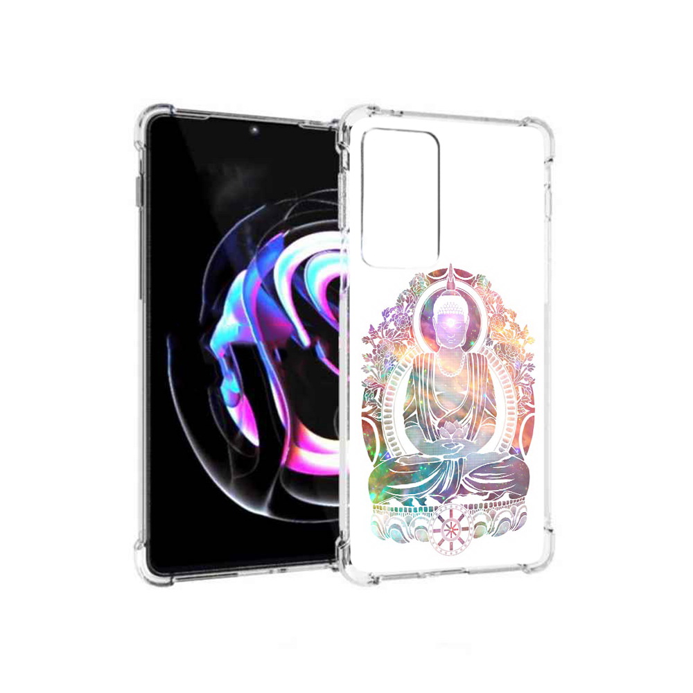 

Чехол MyPads Tocco для Motorola Moto Edge 20 Pro умный мужчина абстракция, Прозрачный, Tocco