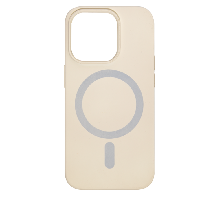 

Чехол-крышка Everstone MagSafe Bari для Apple iPhone 14 Pro Max, бежевый