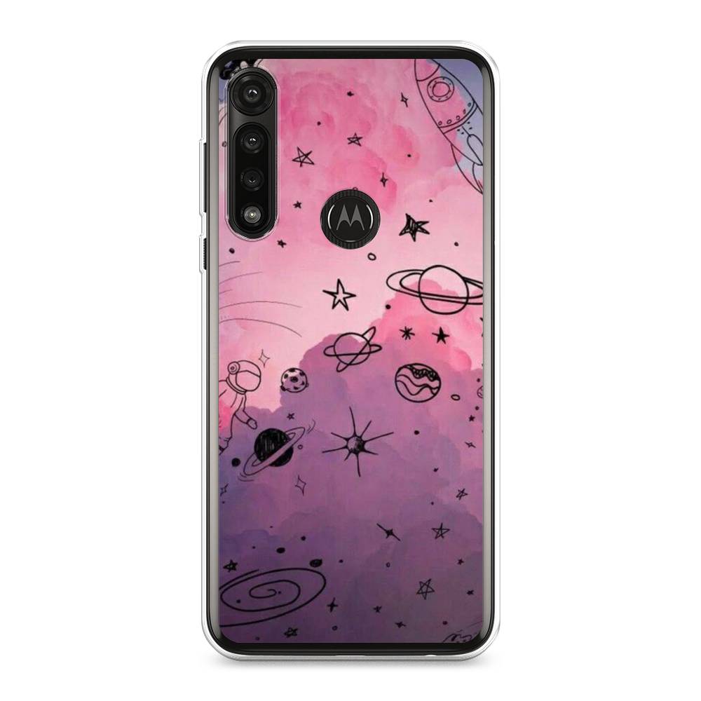 

Чехол Awog на Motorola Moto G Power 2020 "Радуга планет 3", Разноцветный, 242650-4