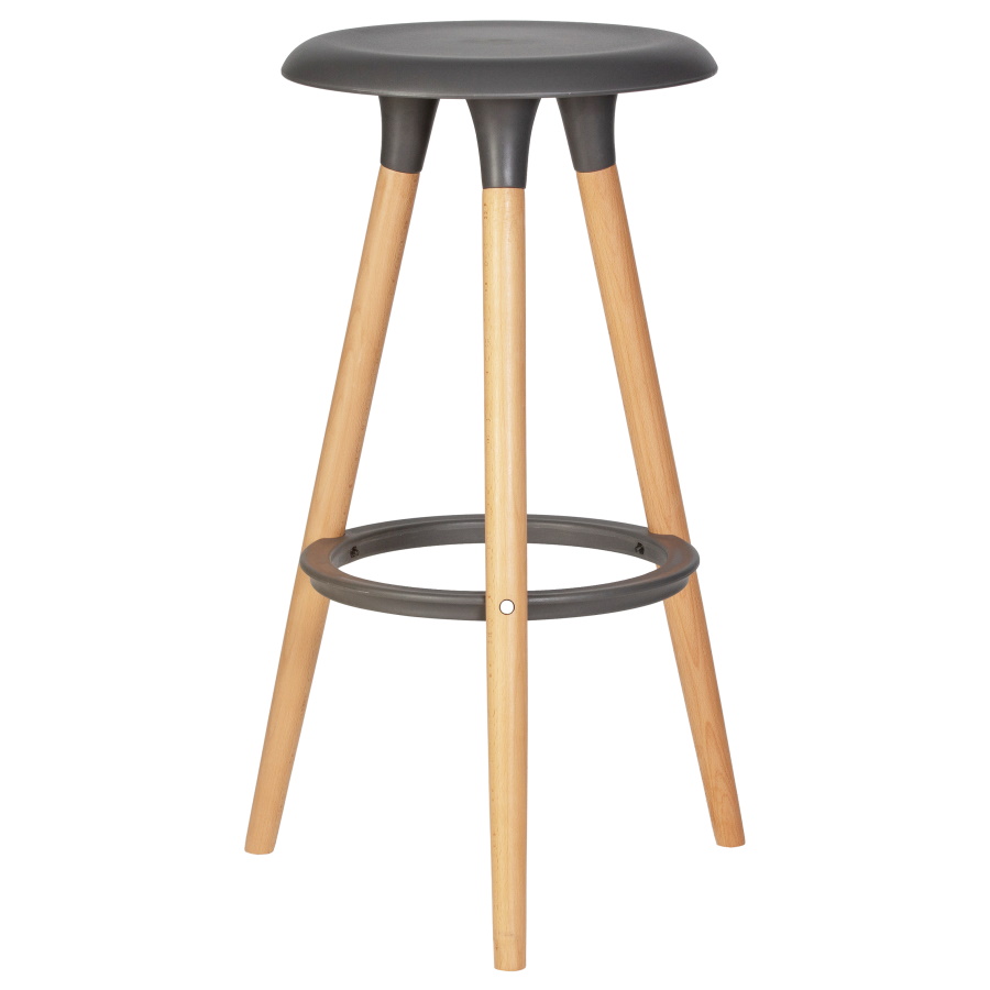 

Барный табурет NoBrand D0000000000000004804, светлый бук/темно-серый, Eames