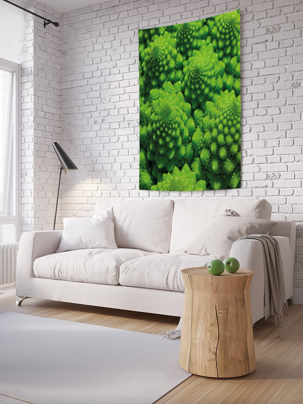 

Вертикальное фотопанно на стену JoyArty Елочный лес 150x200 см, Елочный лес
