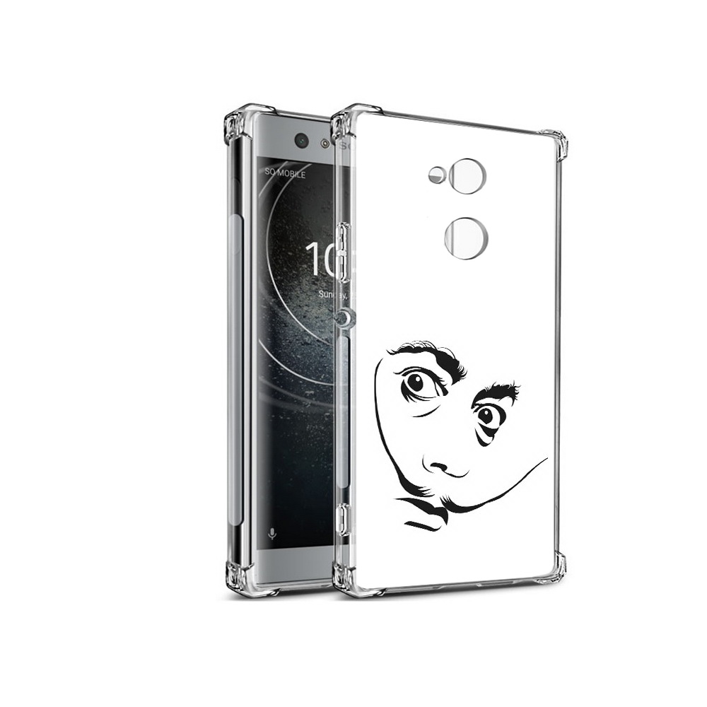 

Чехол MyPads Tocco для Sony Xperia XA2 мужчина с длинными усами (PT99627.238.487), Прозрачный, Tocco