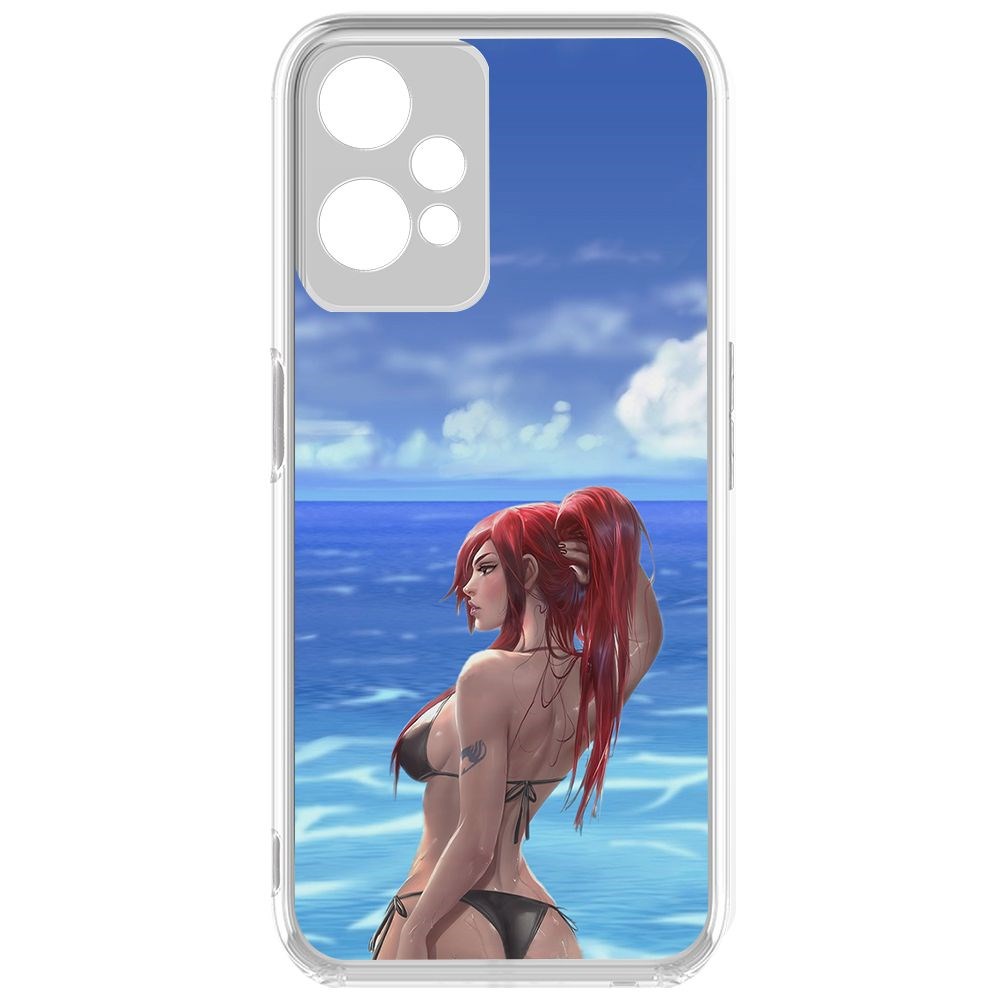 Чехол-накладка Krutoff Clear Case Купальник женский для OnePlus Nord CE 2 Lite