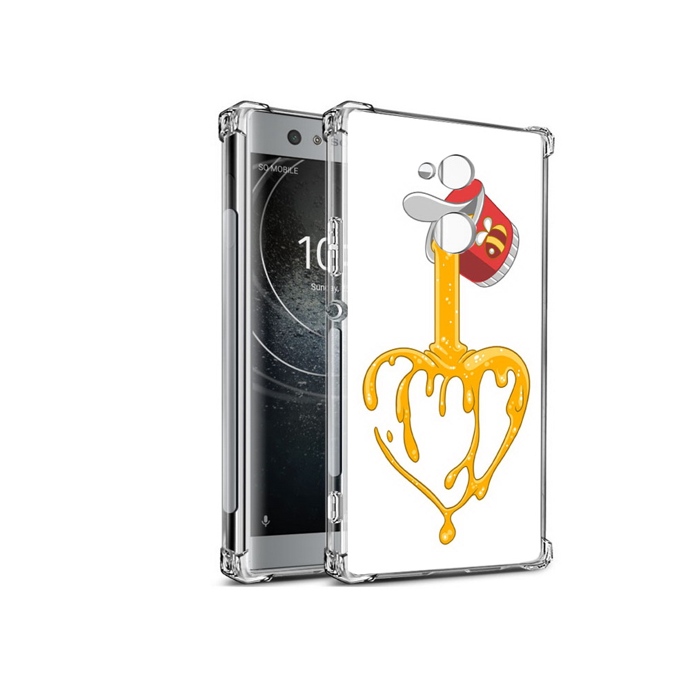 

Чехол MyPads Tocco для Sony Xperia XA2 медовое сердце (PT99627.238.471), Прозрачный, Tocco