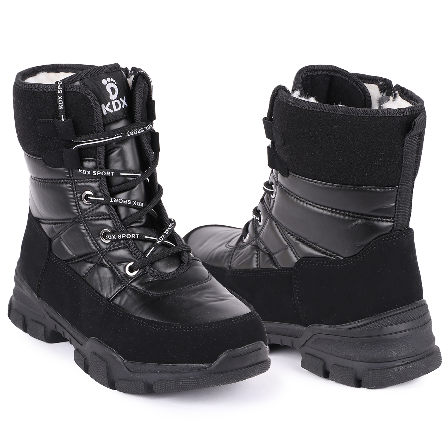 фото Сапоги kdx jlfw21-51 black цв. черный р. 36