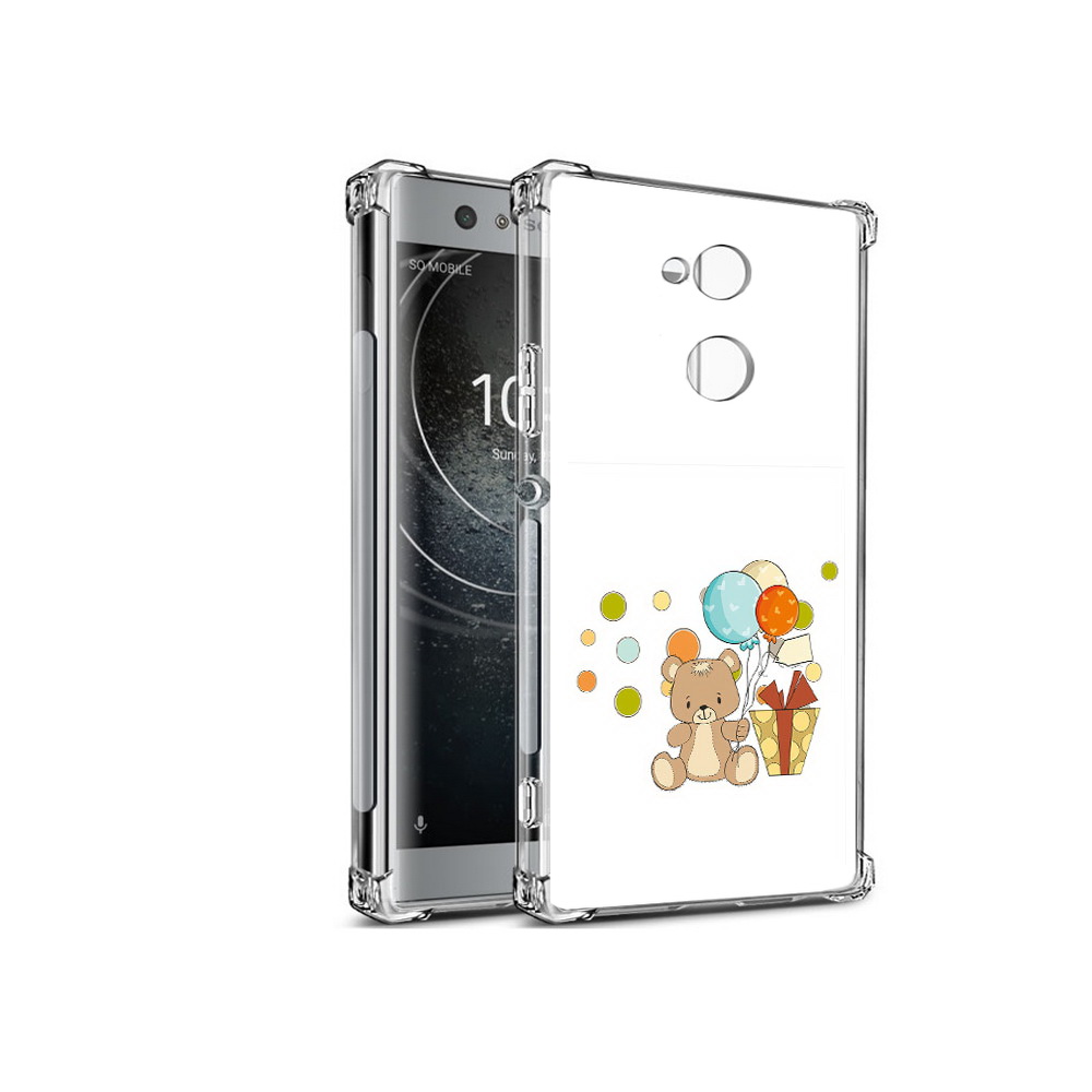 

Чехол MyPads Tocco для Sony Xperia XA2 медвеженок с подарком (PT99627.238.470), Прозрачный, Tocco