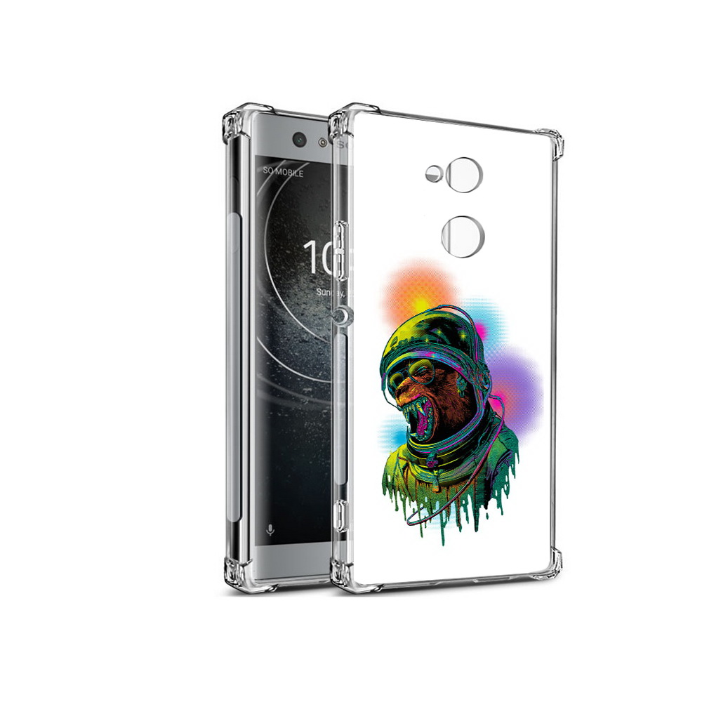 

Чехол MyPads Tocco для Sony Xperia XA2 медведь космонавт (PT99627.238.466), Прозрачный, Tocco