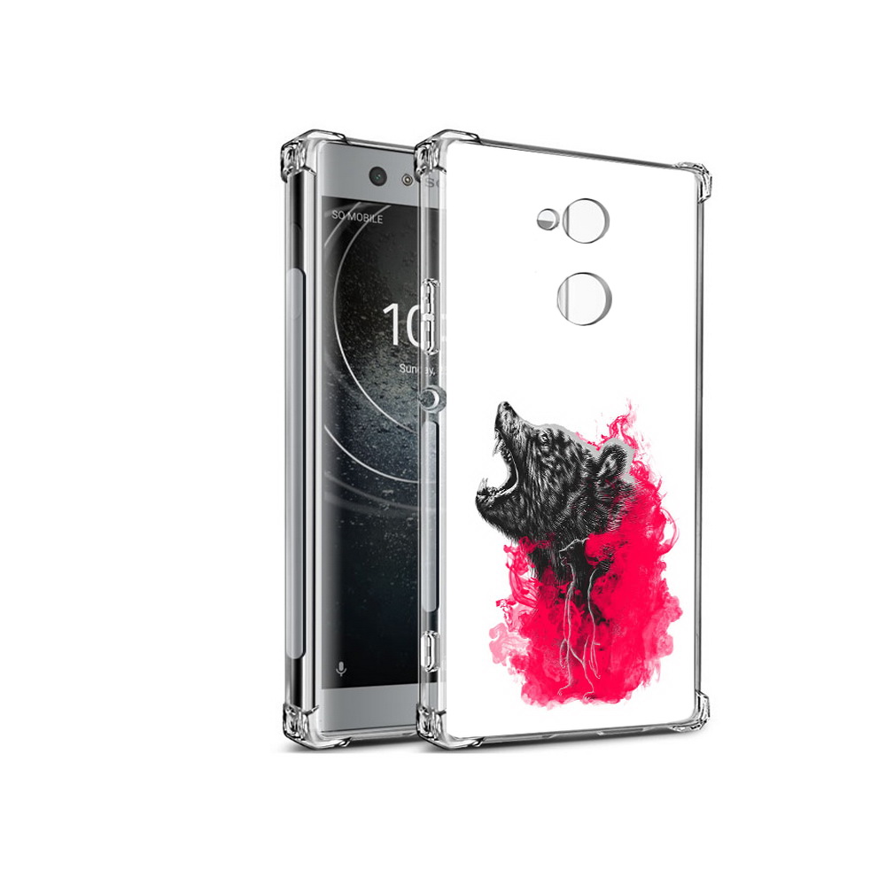 

Чехол MyPads Tocco для Sony Xperia XA2 медведь в дымке (PT99627.238.463), Прозрачный, Tocco