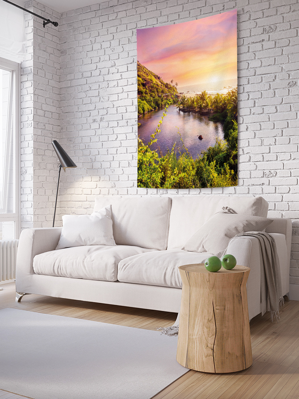 

Вертикальное фотопанно на стену JoyArty Озеро в зарослях 150x200 см, Озеро в зарослях