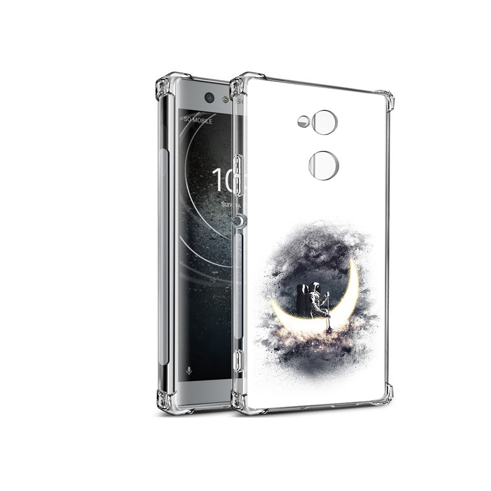 

Чехол MyPads Tocco для Sony Xperia XA2 лунный путешественник (PT99627.238.448), Прозрачный, Tocco