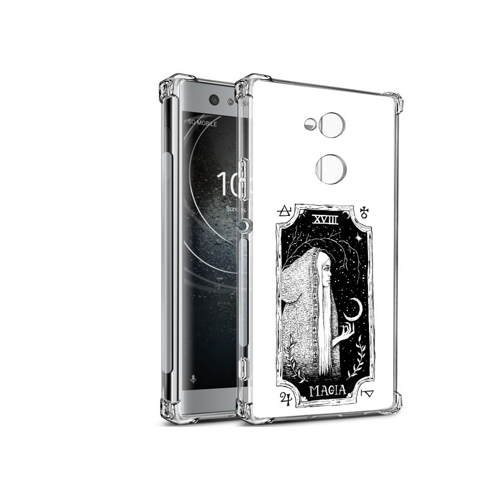 

Чехол MyPads Tocco для Sony Xperia XA2 лунная магия (PT99627.238.447), Прозрачный, Tocco