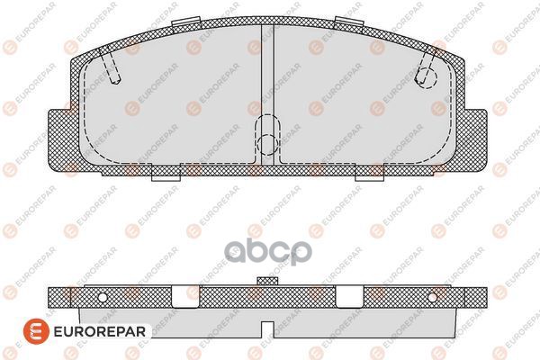 

Колодки Тормозные Дисковые 1617286580 Nsii0018830662 EUROREPAR арт. 1617286580