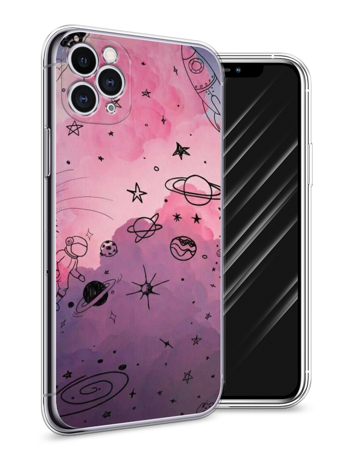 

Чехол Awog на Apple iPhone 11 Pro / Айфон 11 Pro "Радуга планет 3", Разноцветный, 12350-4