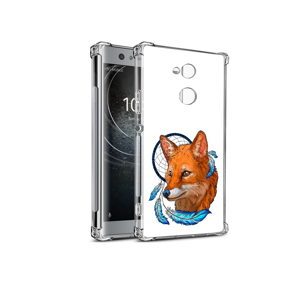 

Чехол MyPads Tocco для Sony Xperia XA2 лиса и ловец снов (PT99627.238.438), Прозрачный, Tocco