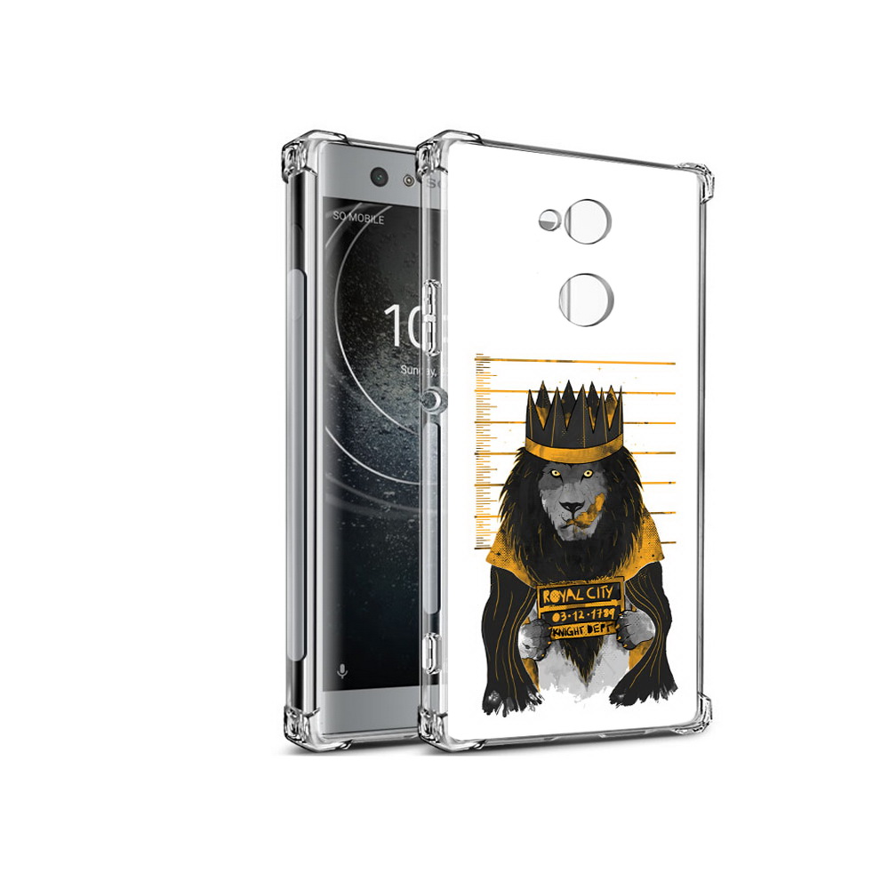 

Чехол MyPads Tocco для Sony Xperia XA2 лев в законе (PT99627.238.435), Прозрачный, Tocco