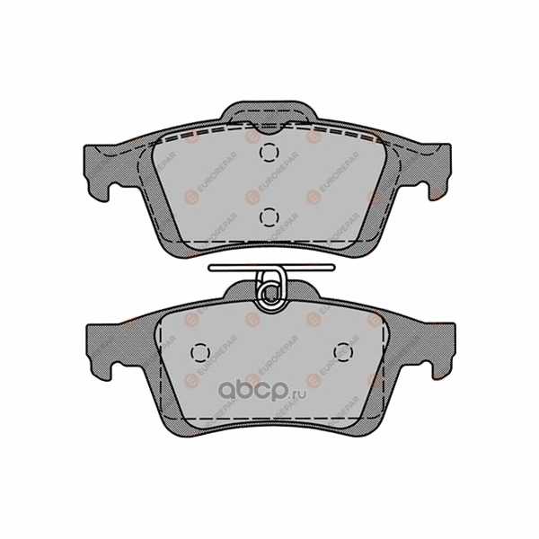 

Колодки Зад.Ford Focus Ii, C-Max/Mazda 3/Volvo S40,V40/Opel EUROREPAR арт. 1617257980
