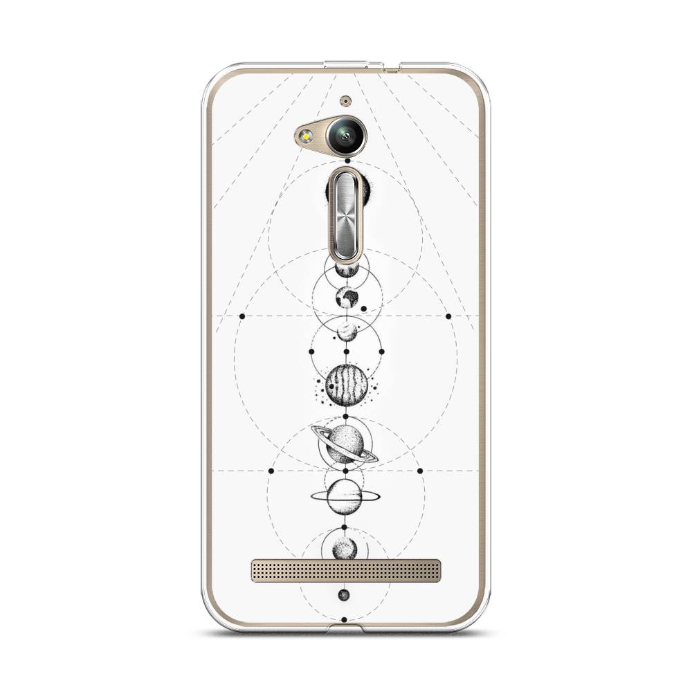 

Чехол Case Place 41750-2 для Asus ZenFone Go (ZB500KG) "Парад планет", 41750-2