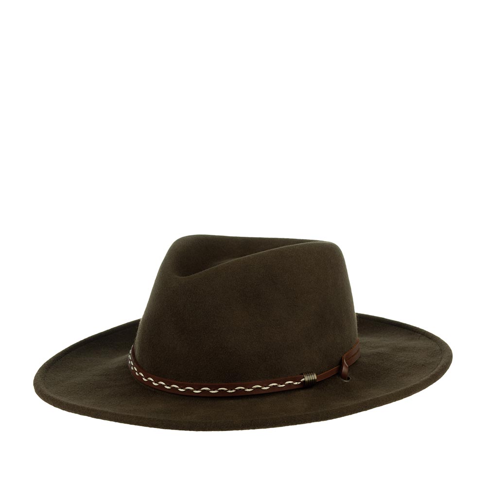 Шляпа унисекс Bailey W19LFA DAVY темно-коричневая, р. 59