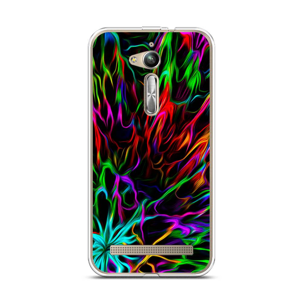

Чехол Case Place 41750-3 для Asus ZenFone Go (ZB500KG) "Разноцветные разводы", 41750-3