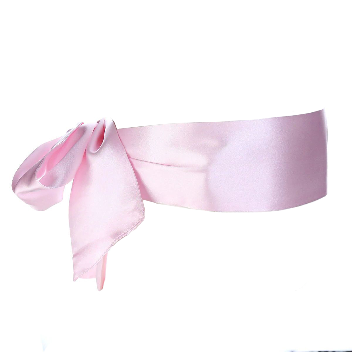 Маска-полоска KISSEXPO сатиновая нежно-розовая