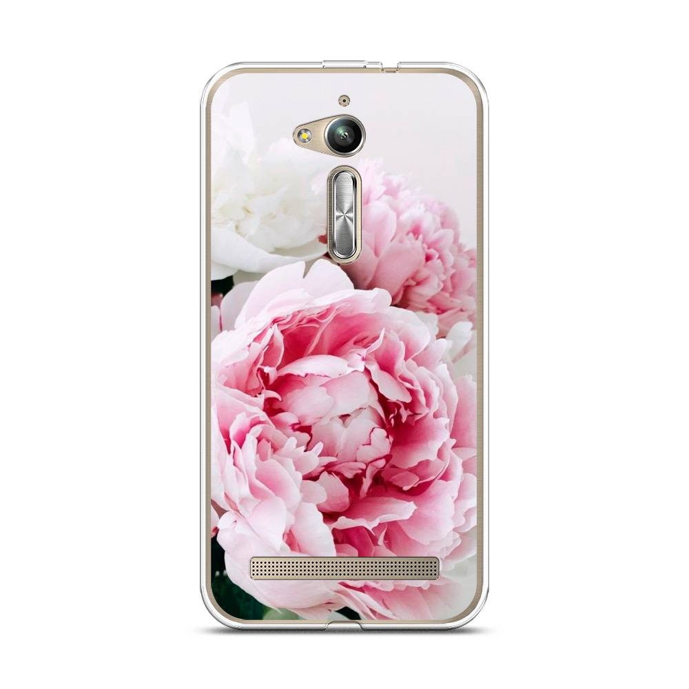 

Чехол Case Place 41750-2 для Asus ZenFone Go (ZB500KG) "Розовые и белые пионы", 41750-2
