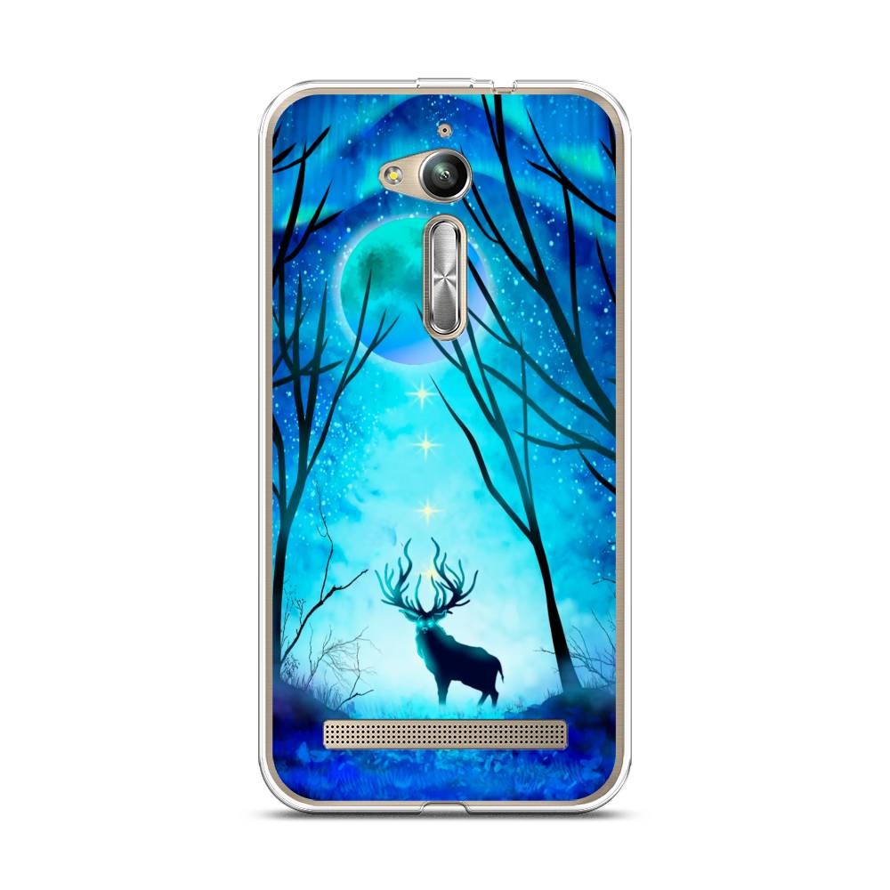 

Чехол Case Place 41750-1 для Asus ZenFone Go (ZB500KG) "Олень северное сияние", 41750-1