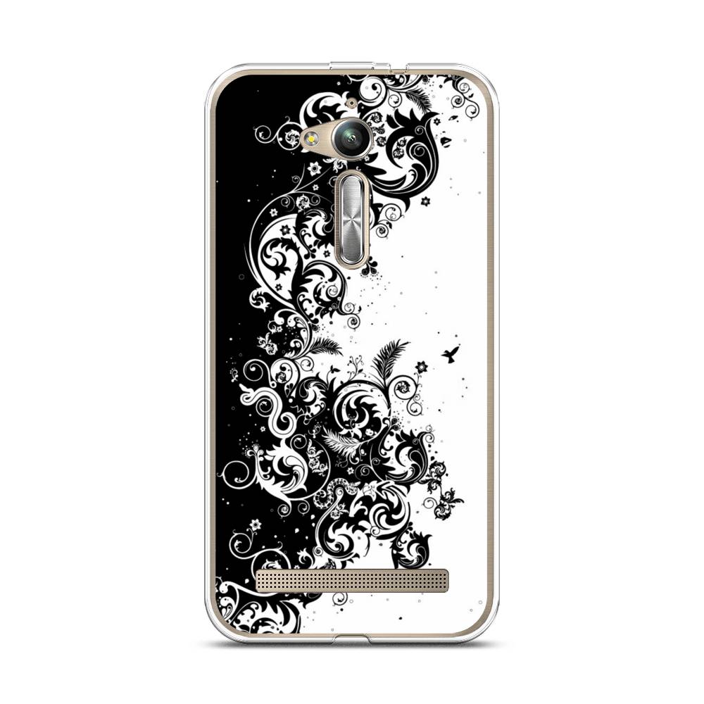 

Чехол Case Place 41750-3 для Asus ZenFone Go (ZB500KG) "Черно белый узор", 41750-3