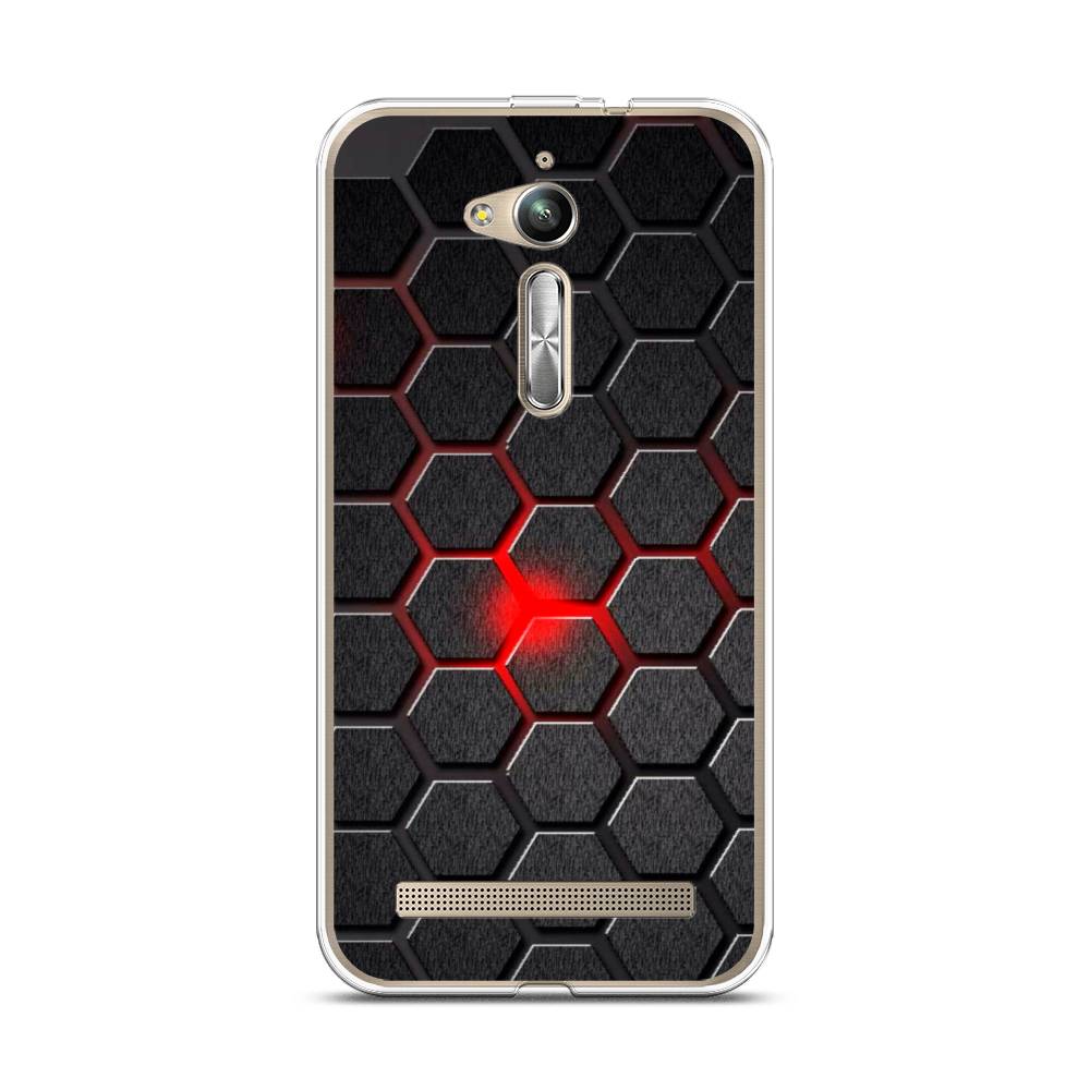 

Чехол Case Place 41750-3 для Asus ZenFone Go (ZB500KG) "Соты красные", 41750-3