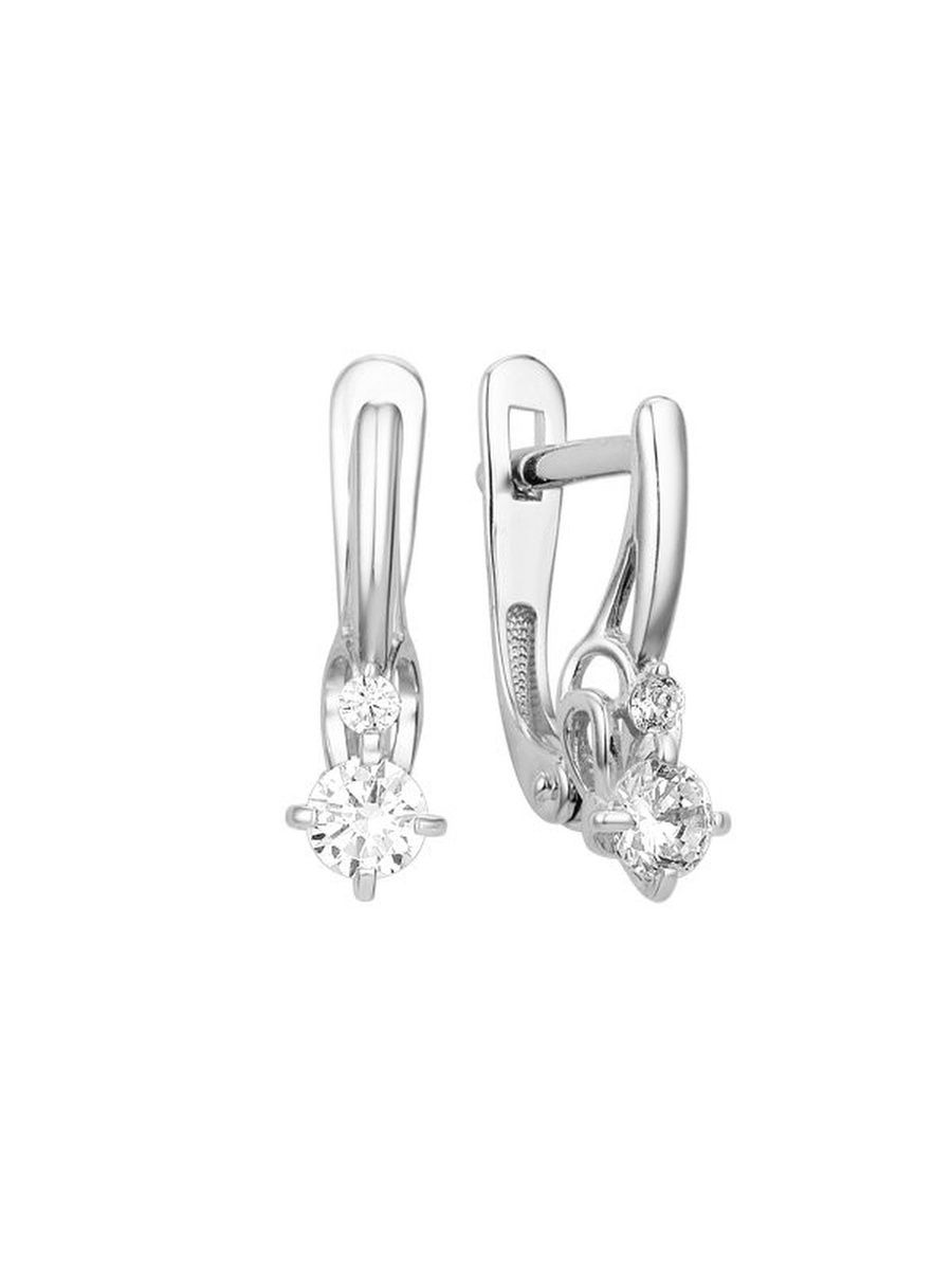 

Серьги из золота TEO MAORI 8004972-3101, фианит, 8004972-3101