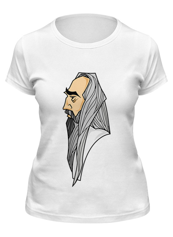 

Футболка женская Printio Саруман (saruman) белая L, Белый, Саруман (saruman)
