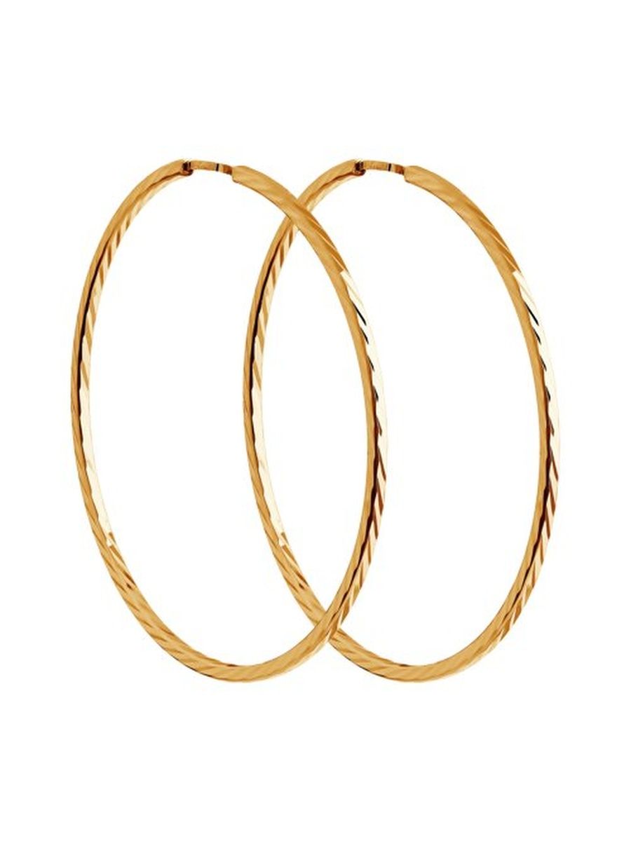 

Серьги конго из золота TEO MAORI 8140068, 8140068