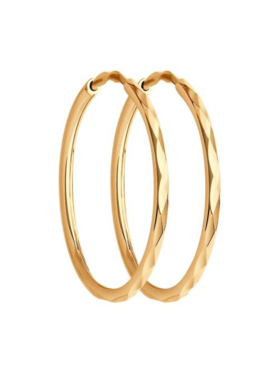 

Серьги конго из золота TEO MAORI 8140063, 8140063