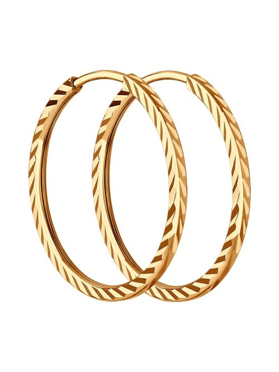 

Серьги конго из золота TEO MAORI 8140011, 8140011