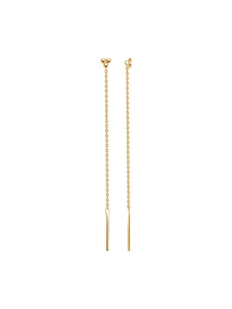 

Серьги продевки из золота TEO MAORI 829737, 829737
