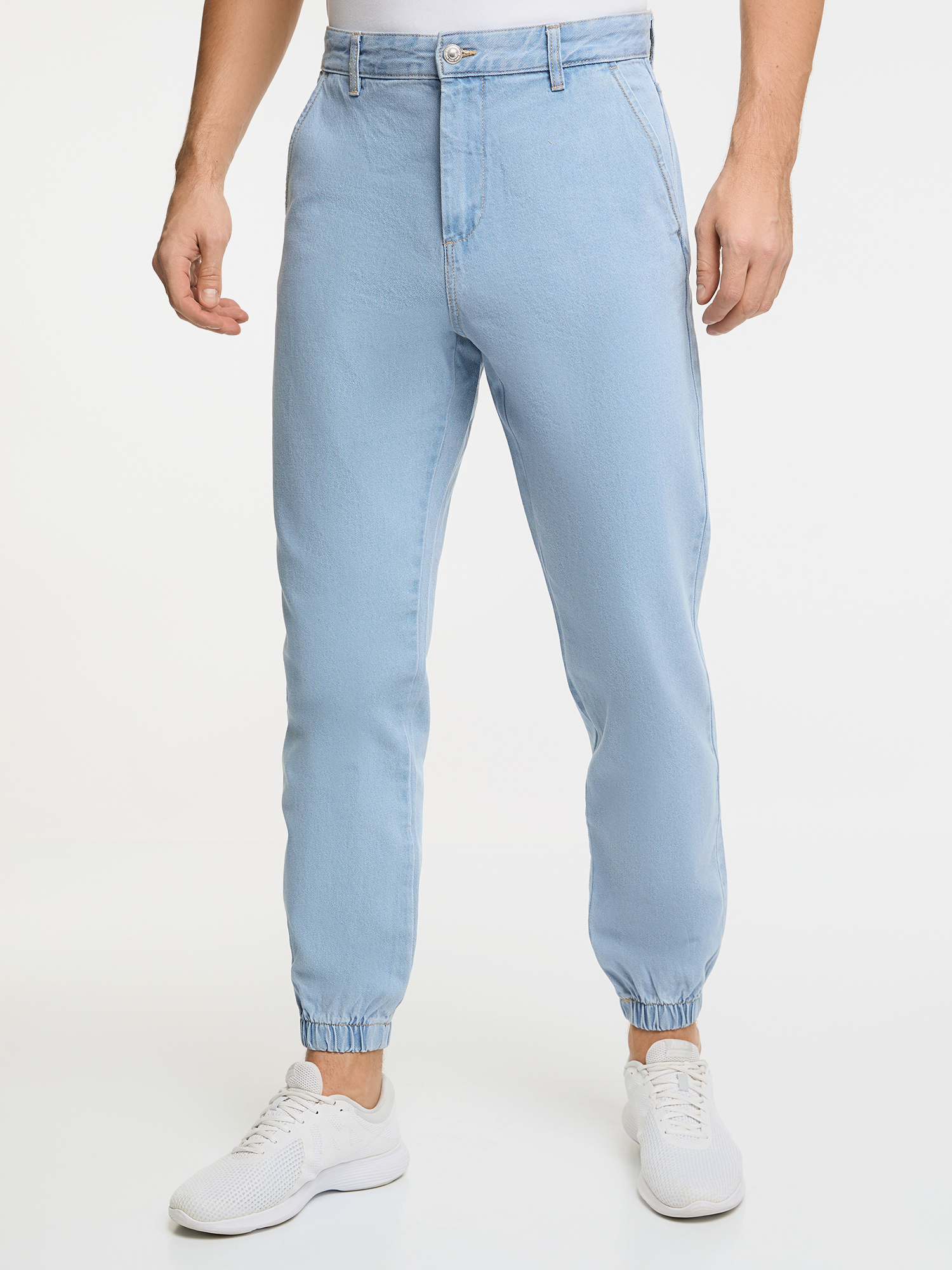 

Джинсы мужские oodji 6L150003M-4 синие 36, Синий, 6L150003M-4