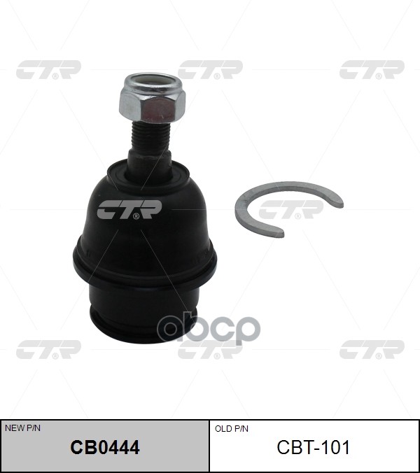 

Опора Шаровая Тойота/Тоета/Таёта/Toyota Land Cruiser J150 2009- CTR арт. CBT101